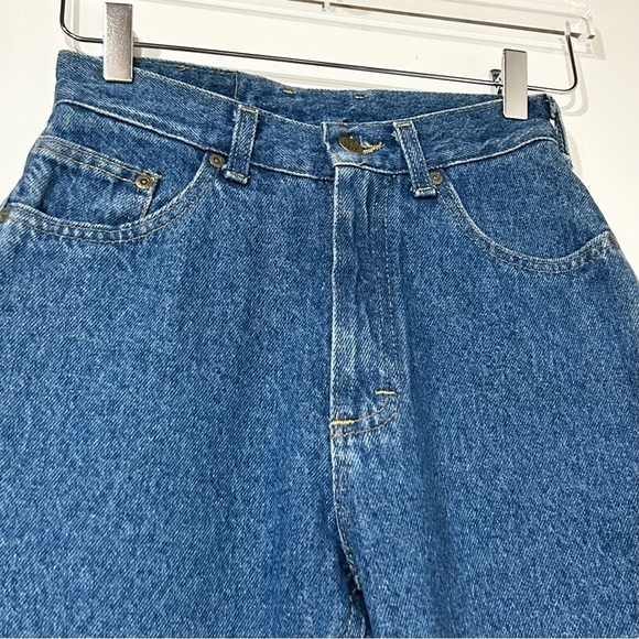 NWT Deadstock 90s Vintage Lee Riders Easy Fit Tapered Leg Jeans Med Wash 5 25 - Picture 4 of 8
